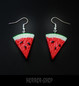 Watermelon earrings