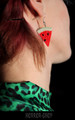 Watermelon earrings