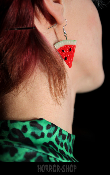 Watermelon earrings