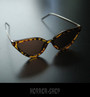 Leopard retro cat eye sunglasses