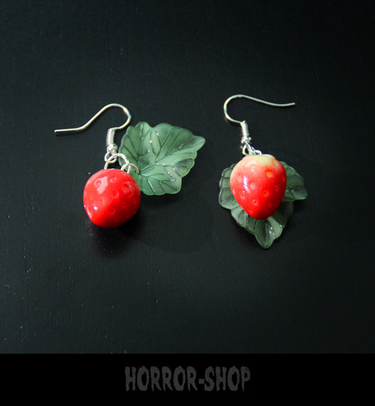 Strawberry earrings