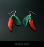 Chili earrings