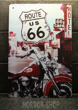 Route 66 cafe  -sign