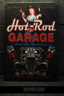 Hot Rod Garage -sign