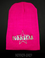Pornstar, neon pink beanie