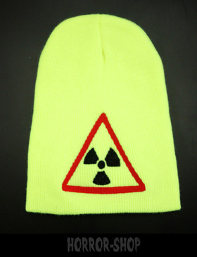 Nuclear beanie, neon green