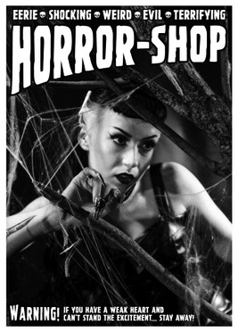 Horror-Shop old school horror poster