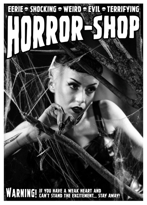Horror-Shop old school horror poster