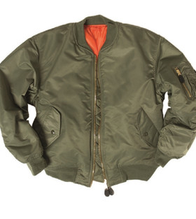 Pilottitakki US MA-1 Basic Oliivinvihreä