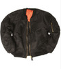 US BLACK BASIC MA1® FLIGHT JACKET