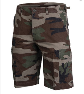 US WOODLAND PREWASH R/S COTTON BERMUDA