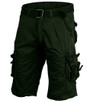 GREEN VINTAGE SURVIVAL SHORTS PREWASH