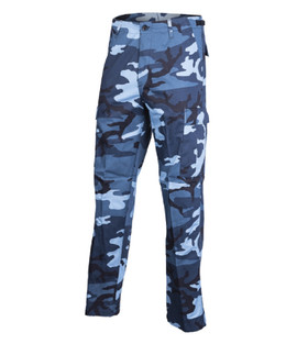 US SKY BLUE BDU STYLE RANGER FIELD PANTS
