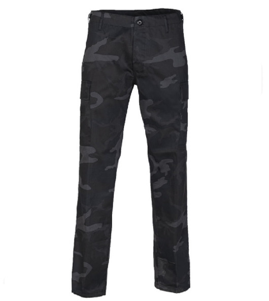 US RANGER HOSE TYP BDU 'STRAIGHT CUT' BLACK CAMO