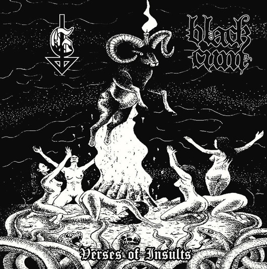 Gasmask/Black Cum – Verses of Insults Split (CD, New)