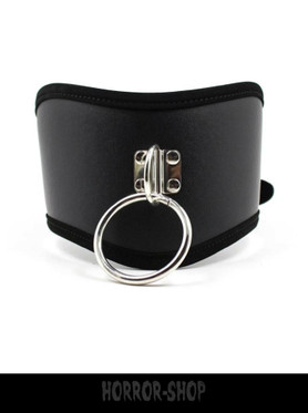 Neclacklace/choker, big with ring