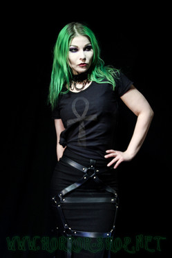 Ankh - T-shirt, LadyFit, spaghetti strap and tanktop