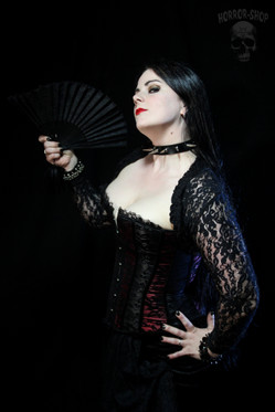 Spike neclacklace/choker long spikes