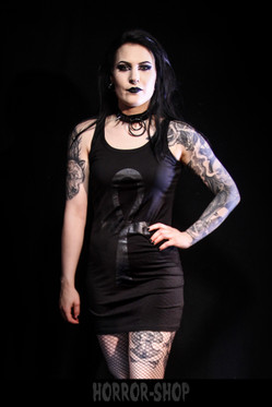 Ankh mekko, musta painatus