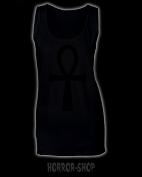 Ankh mekko, musta painatus