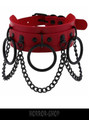 Red witch choker