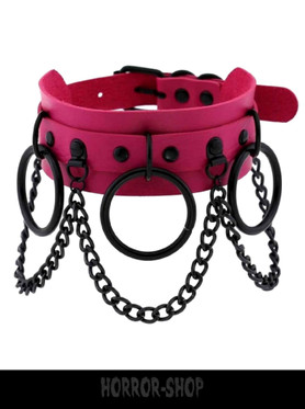 Rose red witch choker