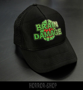 Brain damage trucker cap