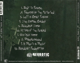 Prostitute Disfigurement – Left In Grisly Fashion (CD, käytetty)