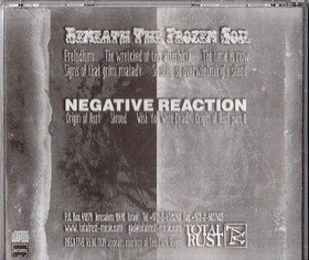 Beneath The Frozen Soil / Negative Reaction – Beneath The Frozen Soil / Negative Reaction (split CD, uusi)
