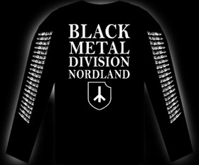 Black Metal Division Nordland  -pitkähihainen paita