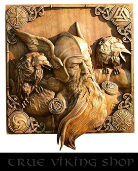 Odin wall decoration