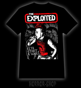 Exploited, Let's start a war T-paita