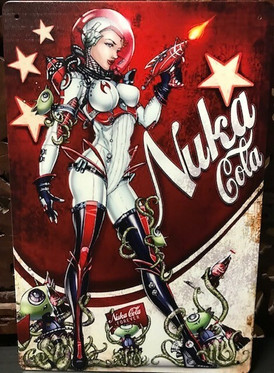 Nuka Cola Forever tin sign 20cm * 30cm
