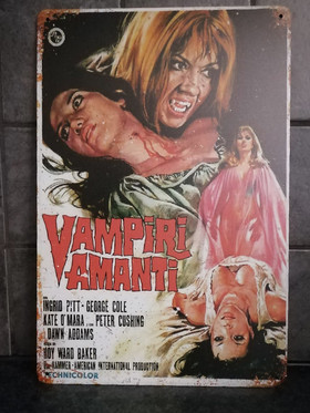 Vampiri Amanti tin sign 20cm * 30cm