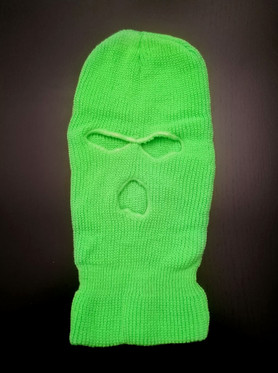 Neon green Balaklava
