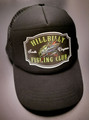 Hillbilly Fishing  Club trucker cap, black