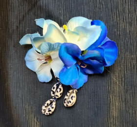 Hawaii tiki hair flower 