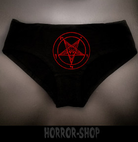 pentagram hipsters with red print