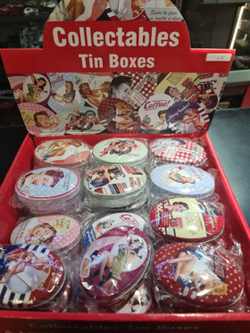 Retro Tin Box, little bigger