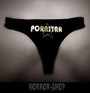 Pornstar strings with gold print