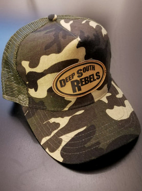 Deep South Rebels - trucker cap with patch, Camo