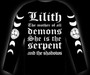 Lilith - mother of all demons pitkähihainen paita