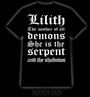 Lilith - mother of all demons t-shirt