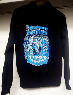 Graveyard Bashers - Twisted Nightmare -zipper hoodie