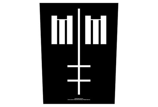 Marilyn Manson - Cross Logo selkälippu