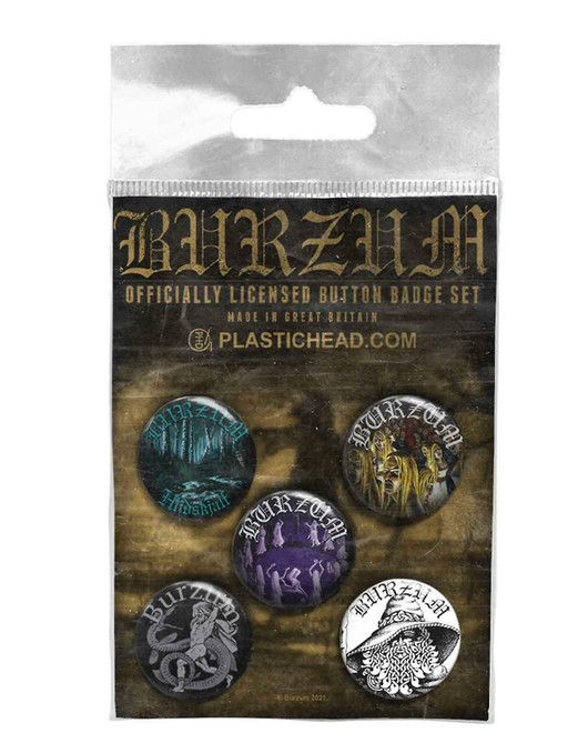 Burzum Button Badge Pack 2