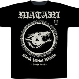 Watain : Black metal militia t-shirt