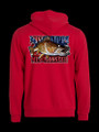 Mississippi Mud Monster -hoodie, red