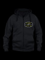 Hillbilly Fishing Club -hoodie, black