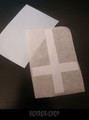 Inverted cross sticker cutted shape/with transfer film